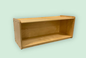 Low wooden shelf unit - Baby