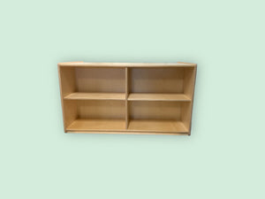 meuble à 4 cases en bois pour enfant