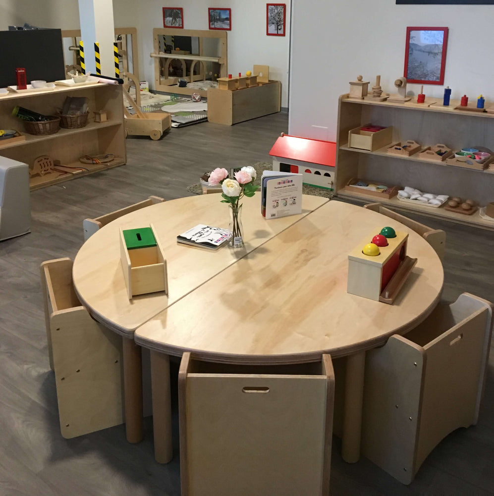 Table demi-lune